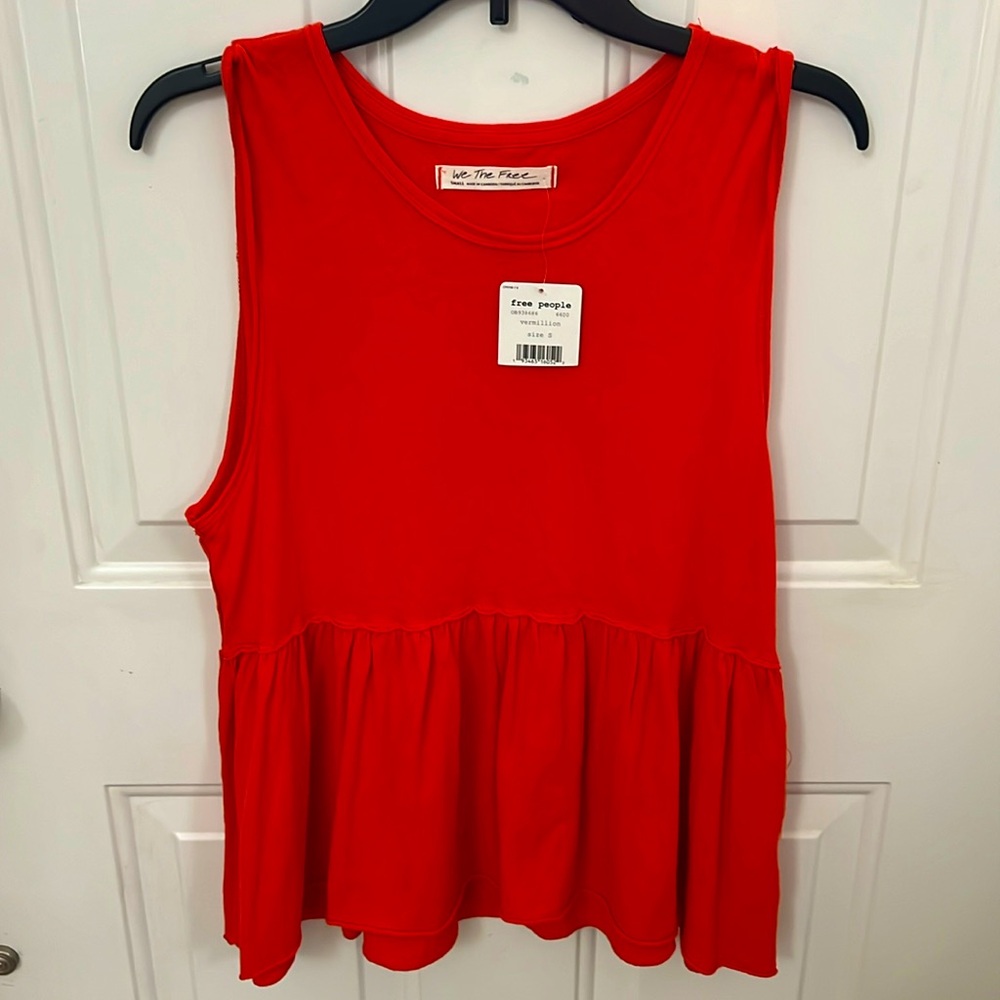 Free people anytime tank NWT small